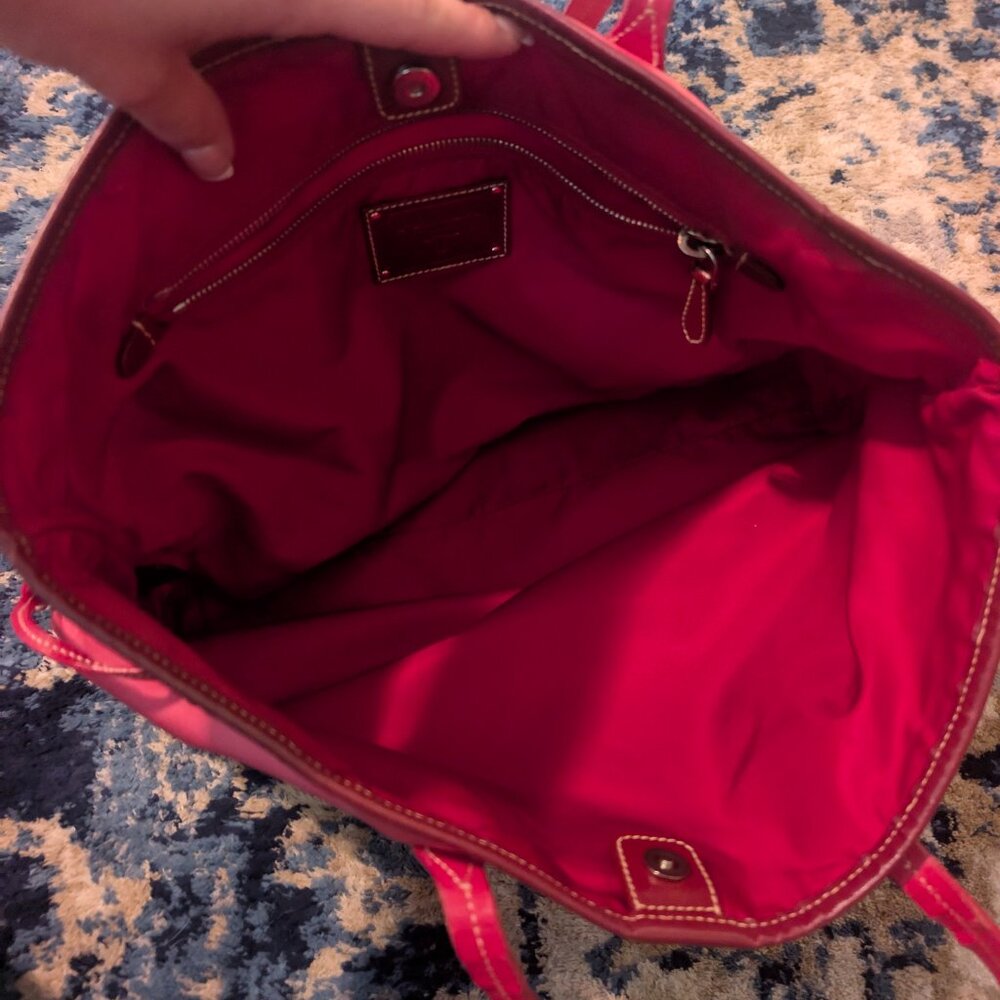 Prada Nylon Pink Tote - Picture 7 of 9